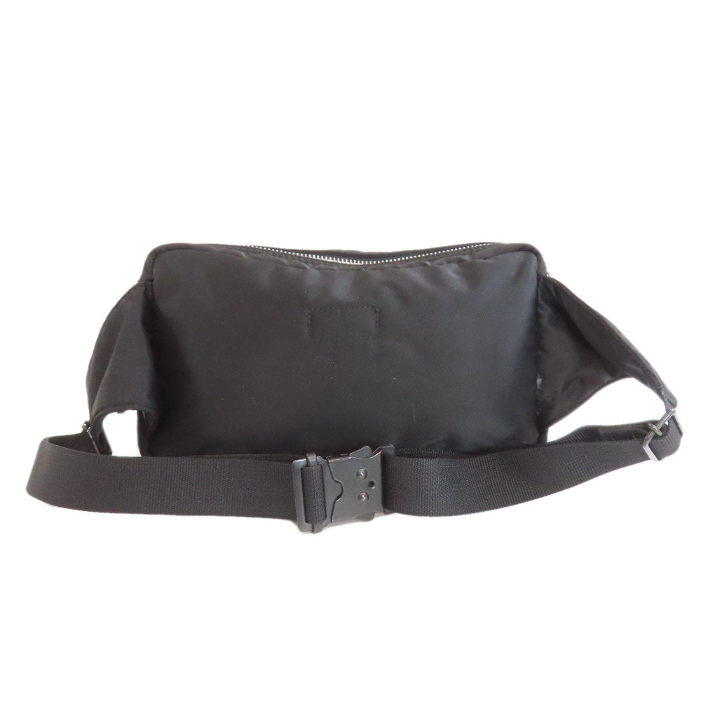 PORTER Sling bag Nylon black logo Women Used Authentic