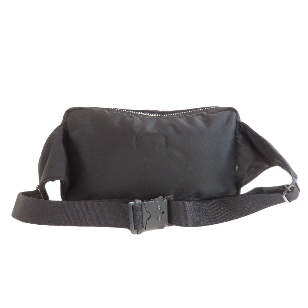 PORTER Sling bag Nylon black logo Women Used Authentic