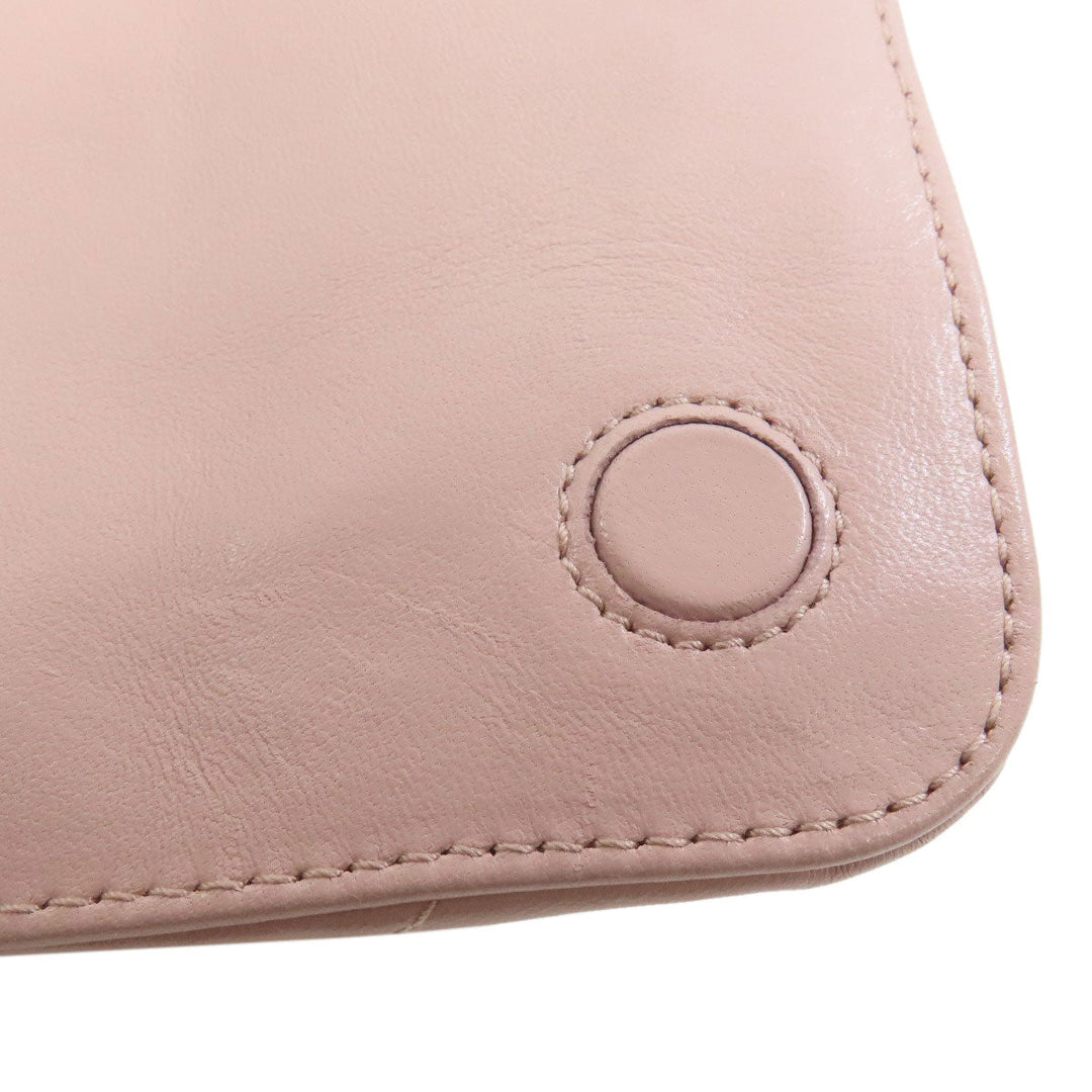 MIUMIU Shoulder Bag Calfskin pink 2WAY Women Used Authentic
