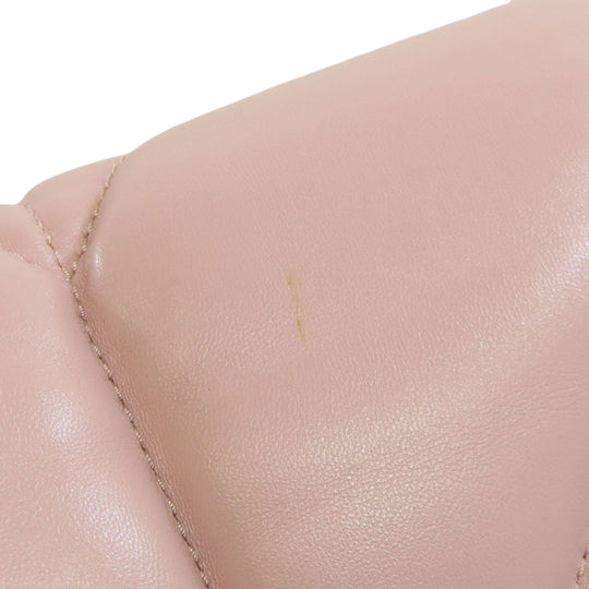 MIUMIU Shoulder Bag Calfskin pink 2WAY Women Used Authentic