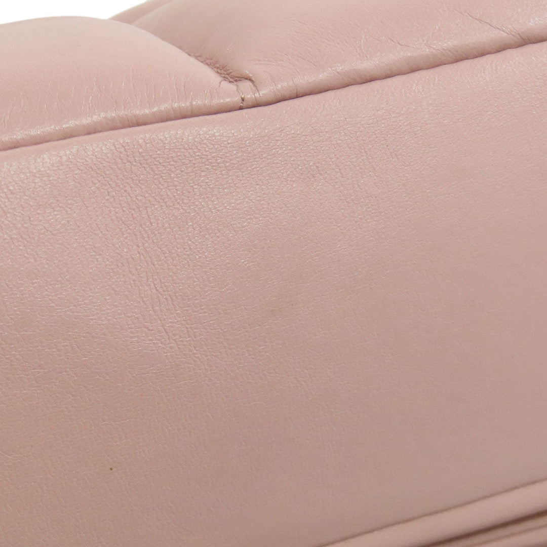 MIUMIU Shoulder Bag Calfskin pink 2WAY Women Used Authentic