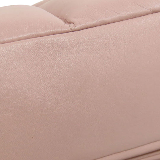 MIUMIU Shoulder Bag Calfskin pink 2WAY Women Used Authentic