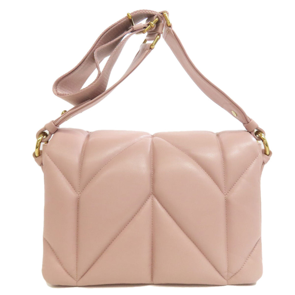 MIUMIU Shoulder Bag Calfskin pink 2WAY Women Used Authentic