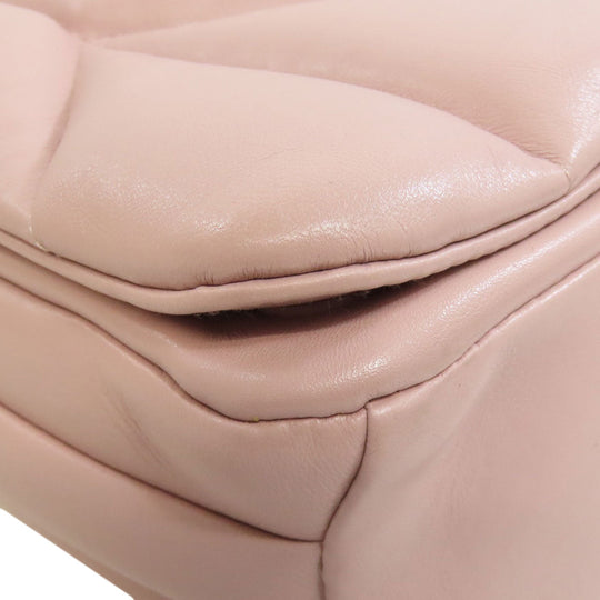 MIUMIU Shoulder Bag Calfskin pink 2WAY Women Used Authentic