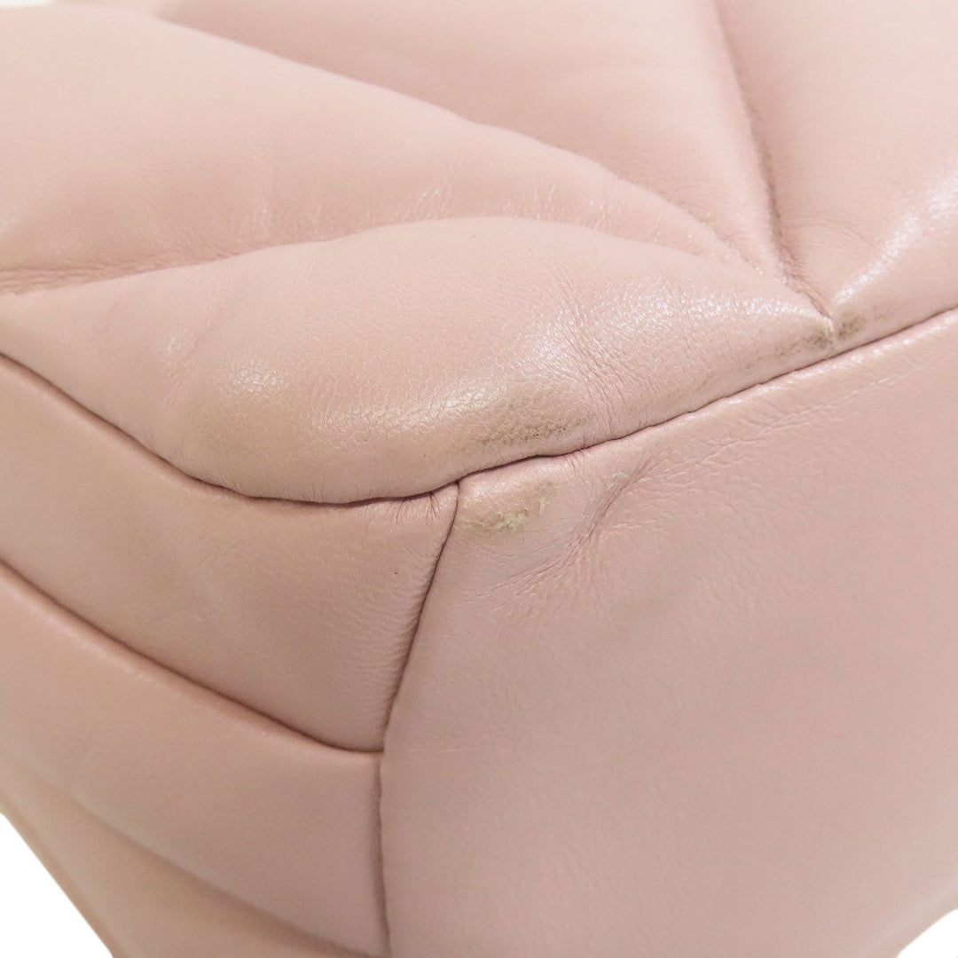 MIUMIU Shoulder Bag Calfskin pink 2WAY Women Used Authentic