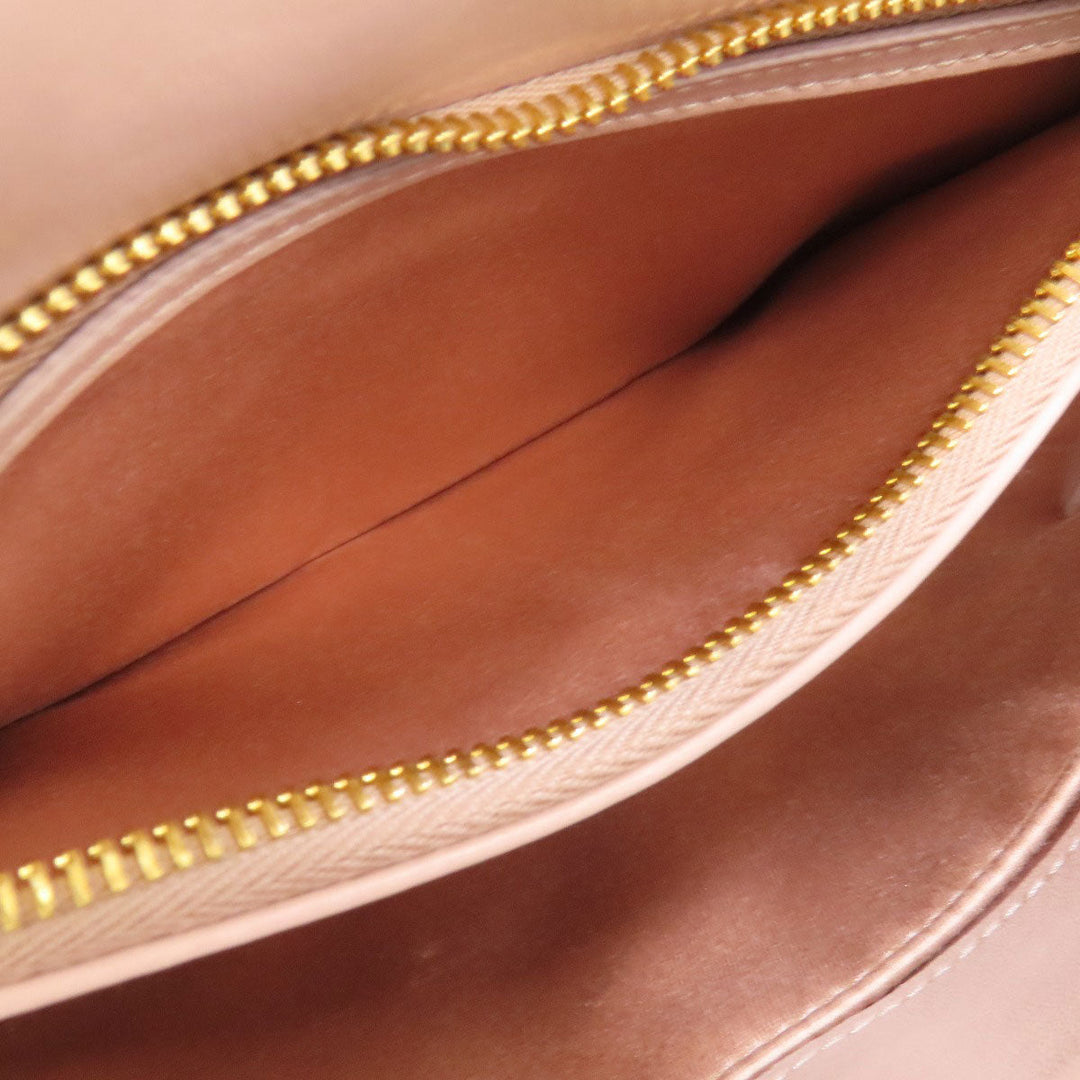 MIUMIU Shoulder Bag Calfskin pink 2WAY Women Used Authentic