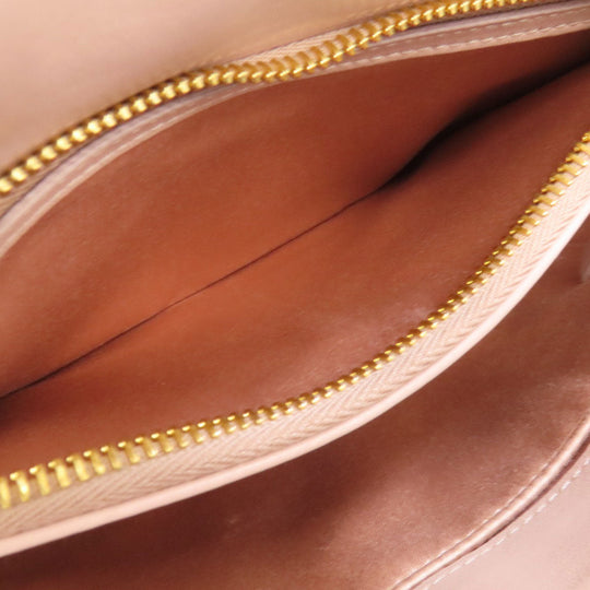 MIUMIU Shoulder Bag Calfskin pink 2WAY Women Used Authentic