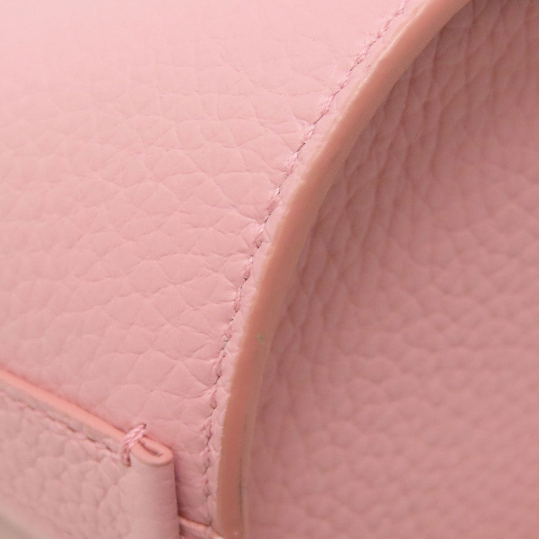 TIFFANY&Co. Handbag Calfskin pink Return to TIFFANY & Co. Women Used Authentic