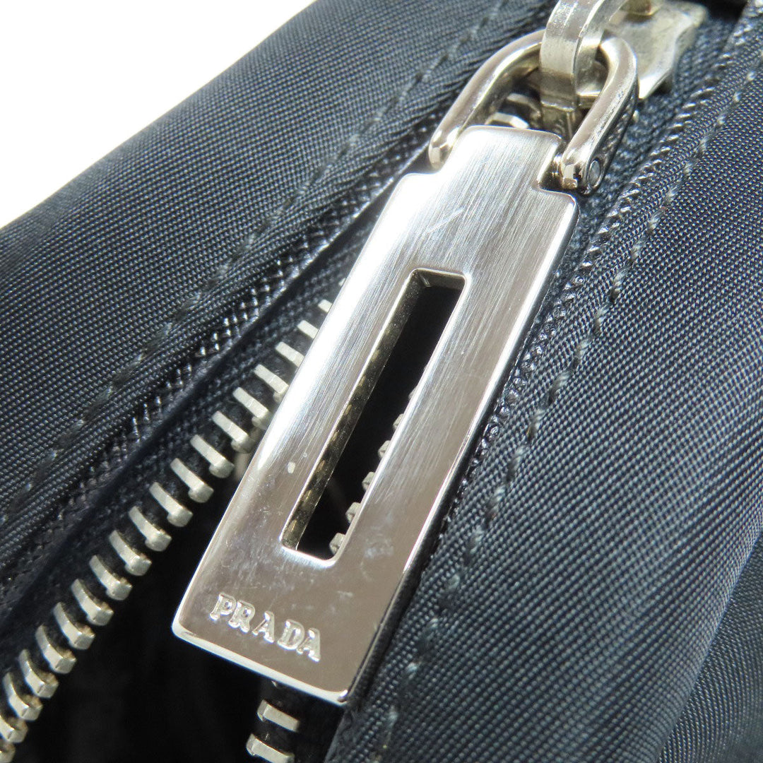 PRADA Handbag Nylon black logoMetal