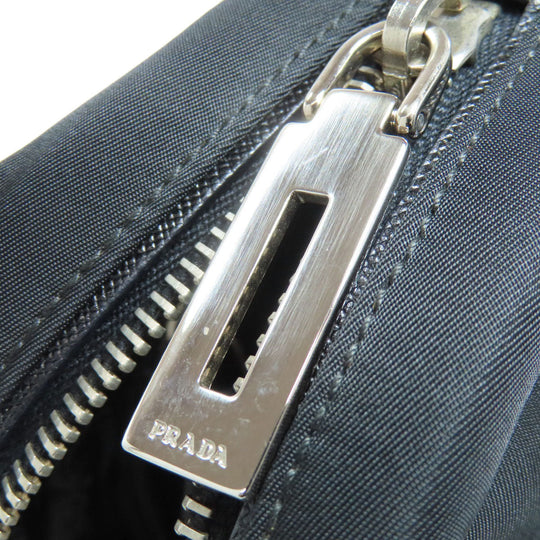 PRADA Handbag Nylon black logoMetal