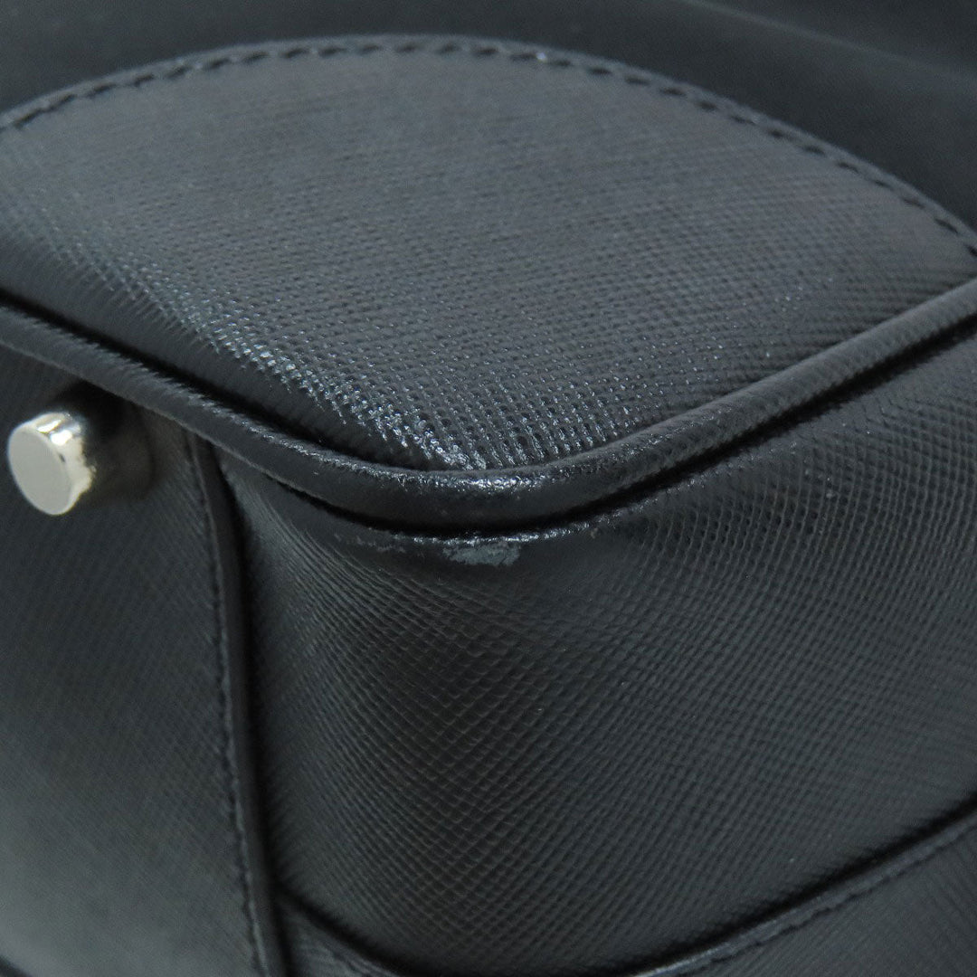 PRADA Handbag Nylon black logoMetal
