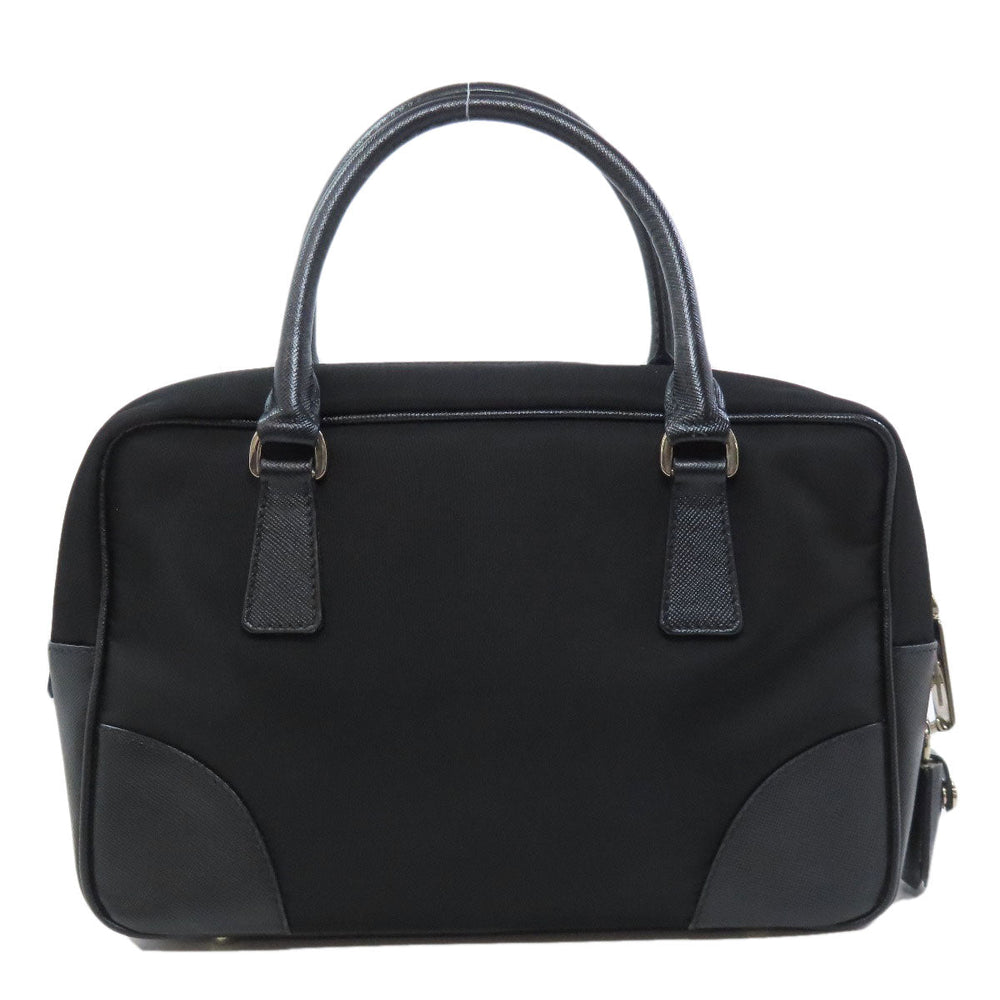 PRADA Handbag Nylon black logoMetal