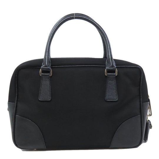 PRADA Handbag Nylon black logoMetal