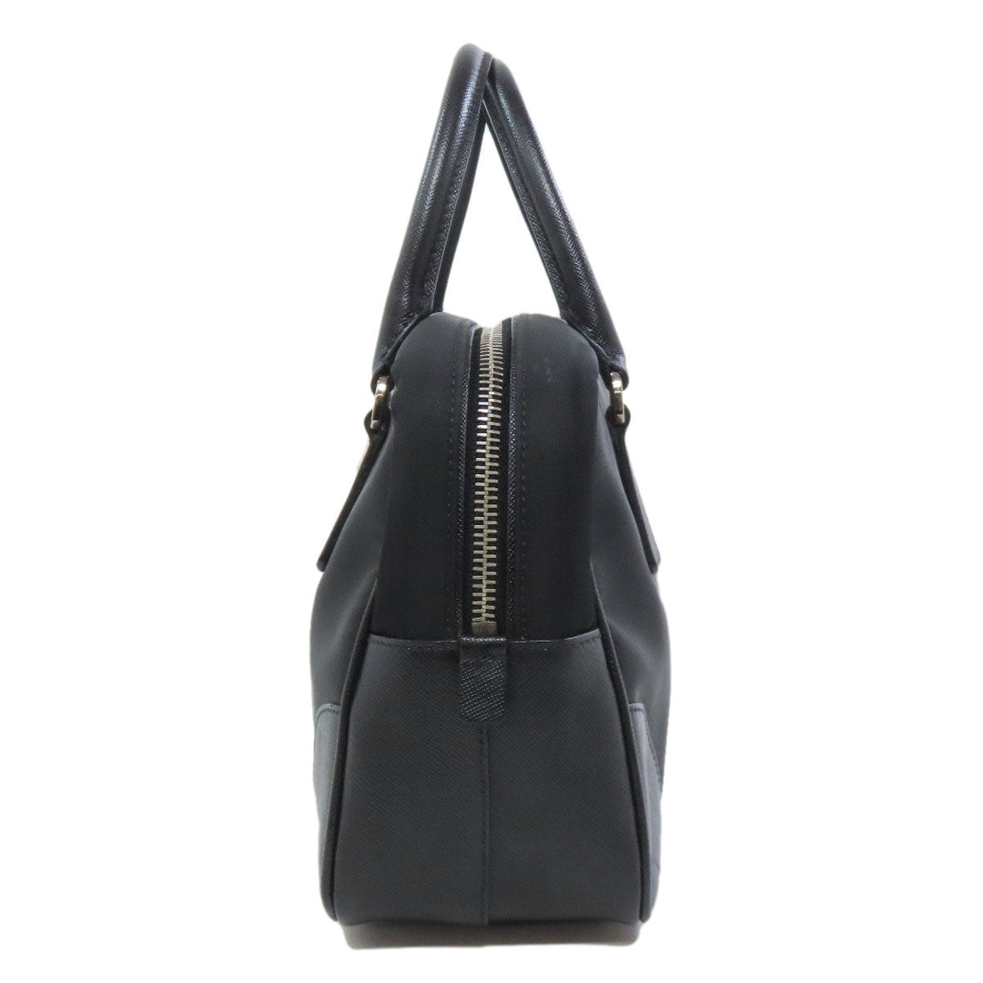 PRADA Handbag Nylon black logoMetal