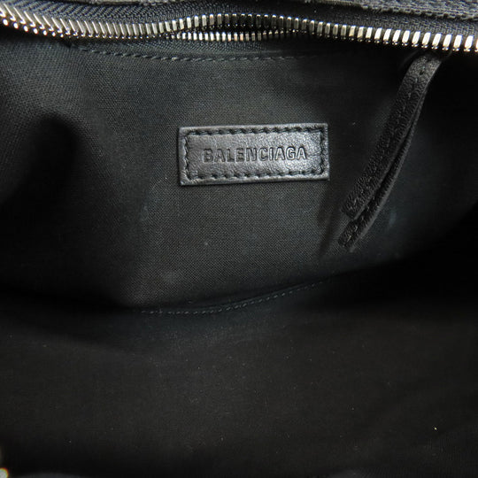 BALENCIAGA Handbag 696495 canvas gray Neo Classic City XS 2WAY Women Used Authentic