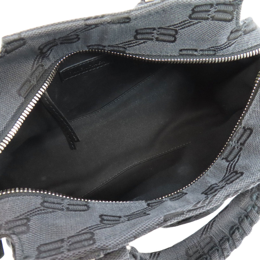 BALENCIAGA Handbag 696495 canvas gray Neo Classic City XS 2WAY Women Used Authentic