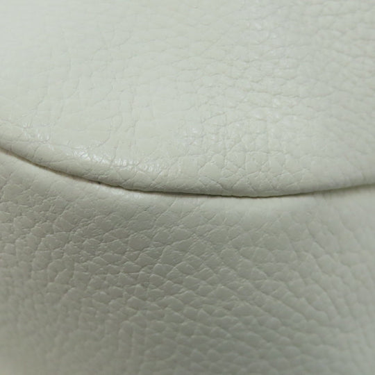 Furla Backpack leather white logo Women Used Authentic