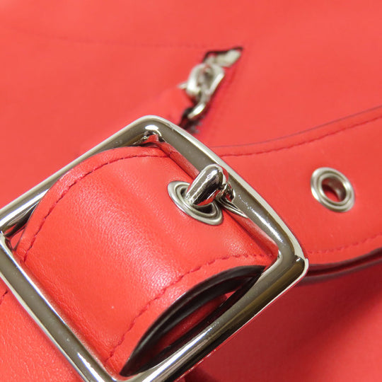 COACH Shoulder Bag 19889 leather Orange Legacy Women Used Authentic