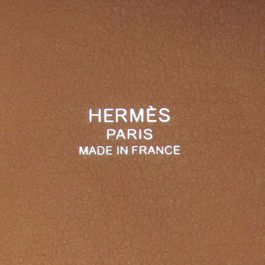 HERMES Handbag canvas Brown Ambie PM 2WAY Women Used Authentic