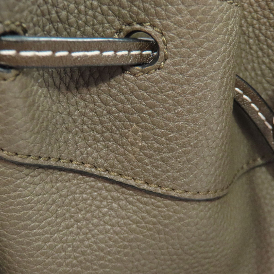 LOEWE Handbag Calfskin green Hammock mini 2WAY Women Used Authentic