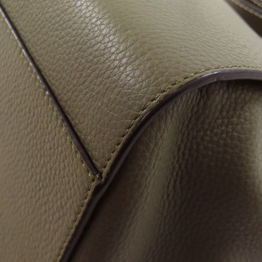 LOEWE Handbag Calfskin green Hammock mini 2WAY Women Used Authentic