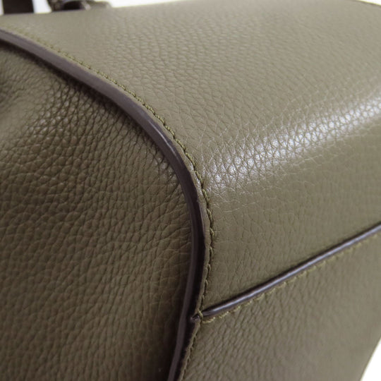 LOEWE Handbag Calfskin green Hammock mini 2WAY Women Used Authentic