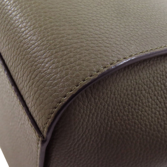 LOEWE Handbag Calfskin green Hammock mini 2WAY Women Used Authentic