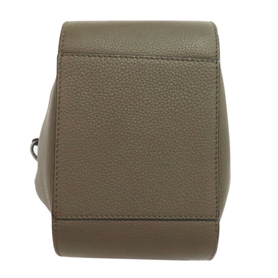 LOEWE Handbag Calfskin green Hammock mini 2WAY Women Used Authentic