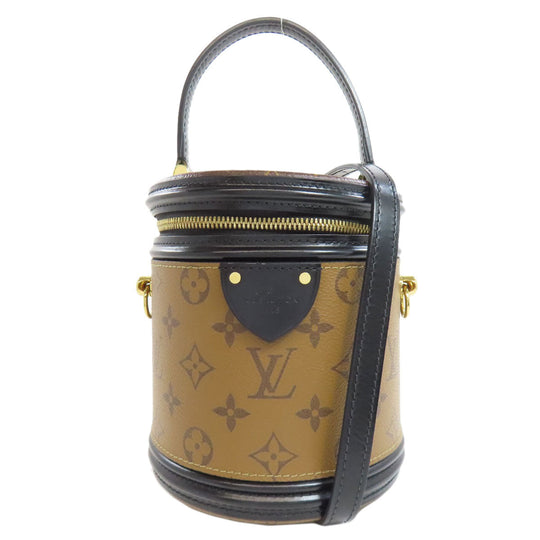 LOUIS VUITTON Handbag M43986 Monogram reverse Brown Cannes Women Used Authentic
