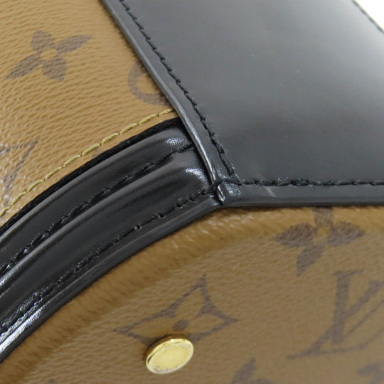 LOUIS VUITTON Handbag M43986 Monogram reverse Brown Cannes Women Used Authentic