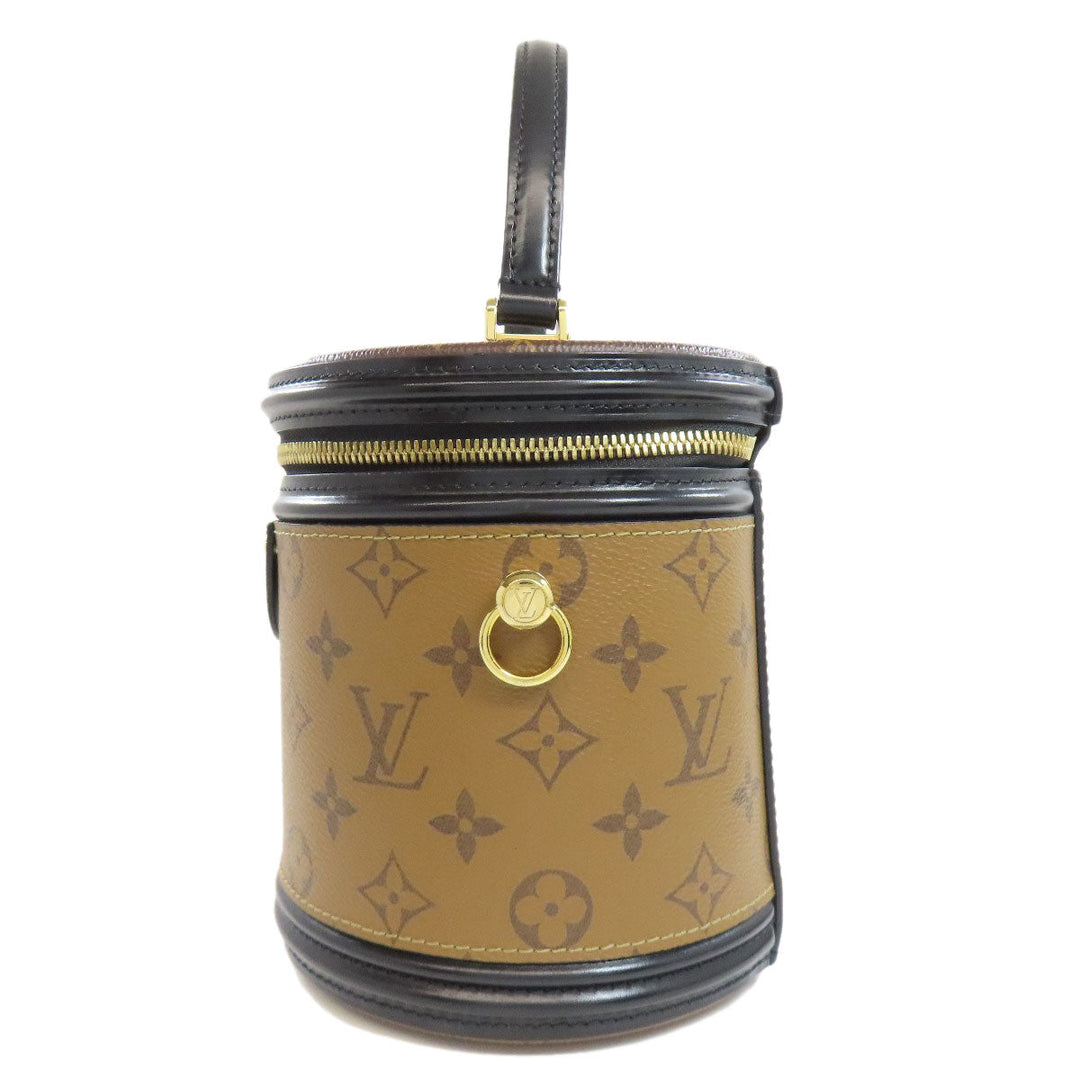 LOUIS VUITTON Handbag M43986 Monogram reverse Brown Cannes Women Used Authentic