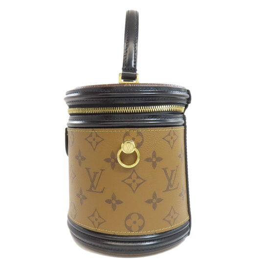 LOUIS VUITTON Handbag M43986 Monogram reverse Brown Cannes Women Used Authentic