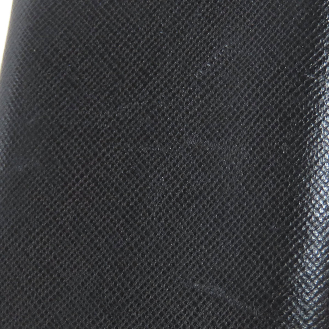 PRADA Card Case Safiano black logoMetal