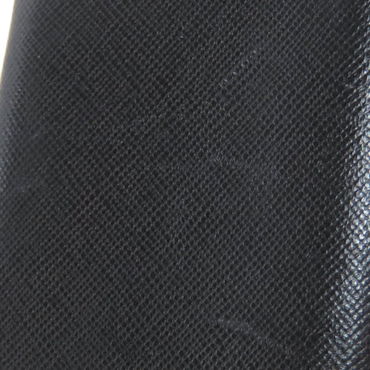 PRADA Card Case Safiano black logoMetal