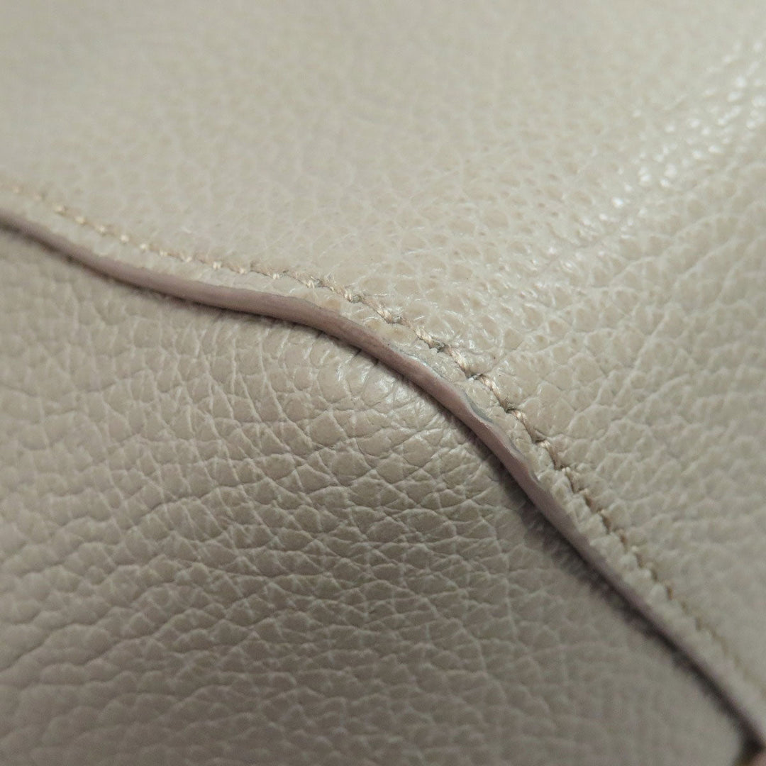 Furla Shoulder Bag leather gray one belt