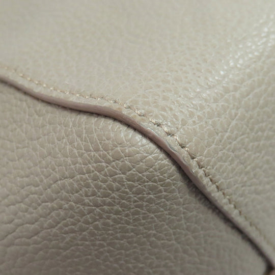 Furla Shoulder Bag leather gray one belt