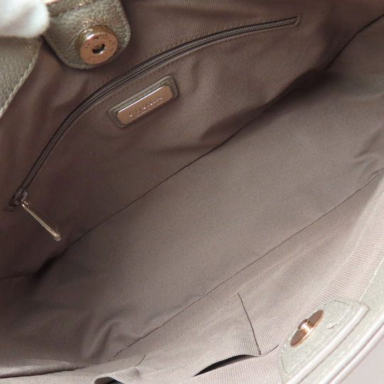 Furla Shoulder Bag leather gray one belt