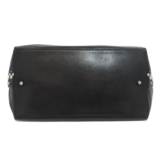 JIMMY CHOO Tote Bag leather black Studs