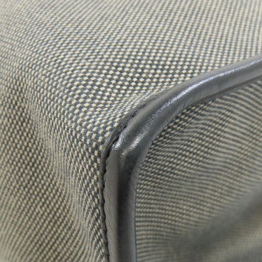 FENDI Handbag canvas gray logo