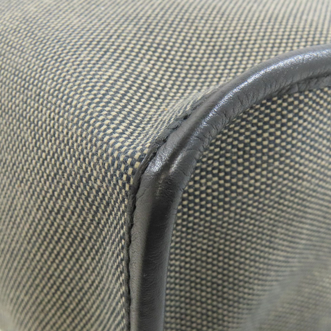 FENDI Handbag canvas gray logo