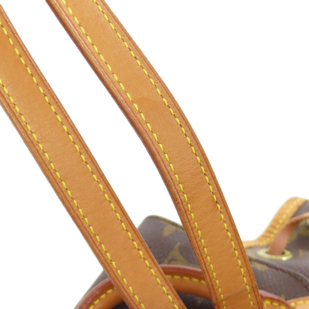 LOUIS VUITTON Backpack M51137 Monogram canvas Brown Mini Montsouris Women Used Authentic
