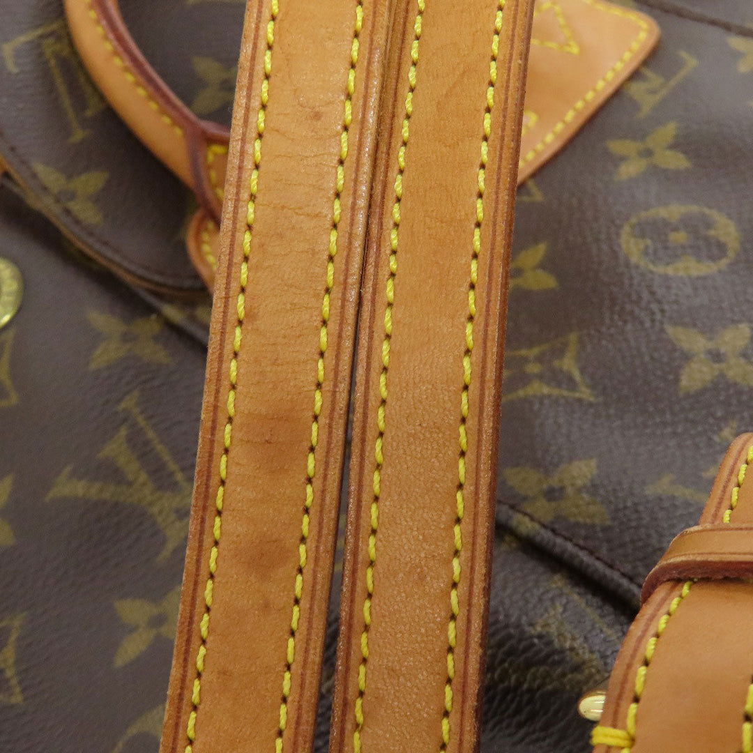 LOUIS VUITTON Backpack M51137 Monogram canvas Brown Mini Montsouris Women Used Authentic