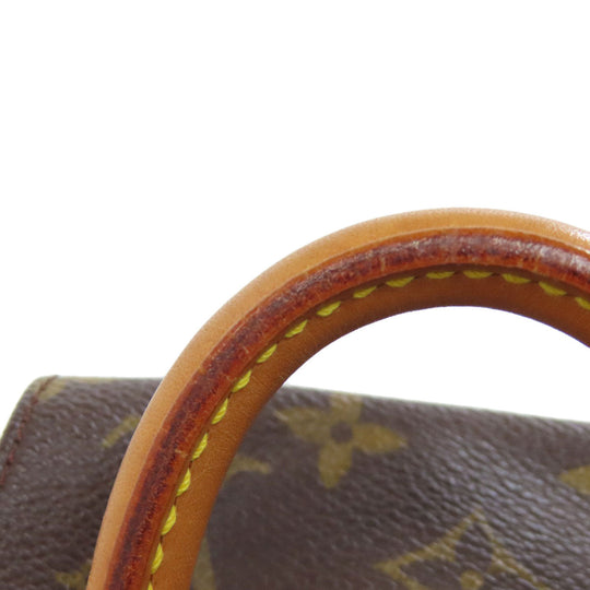 LOUIS VUITTON Backpack M51137 Monogram canvas Brown Mini Montsouris Women Used Authentic