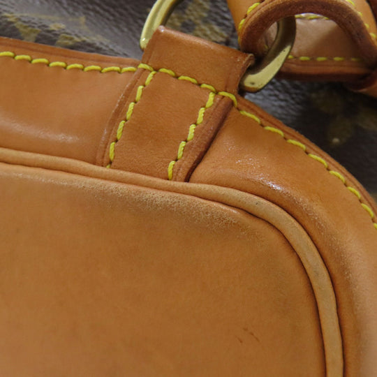 LOUIS VUITTON Backpack M51137 Monogram canvas Brown Mini Montsouris Women Used Authentic