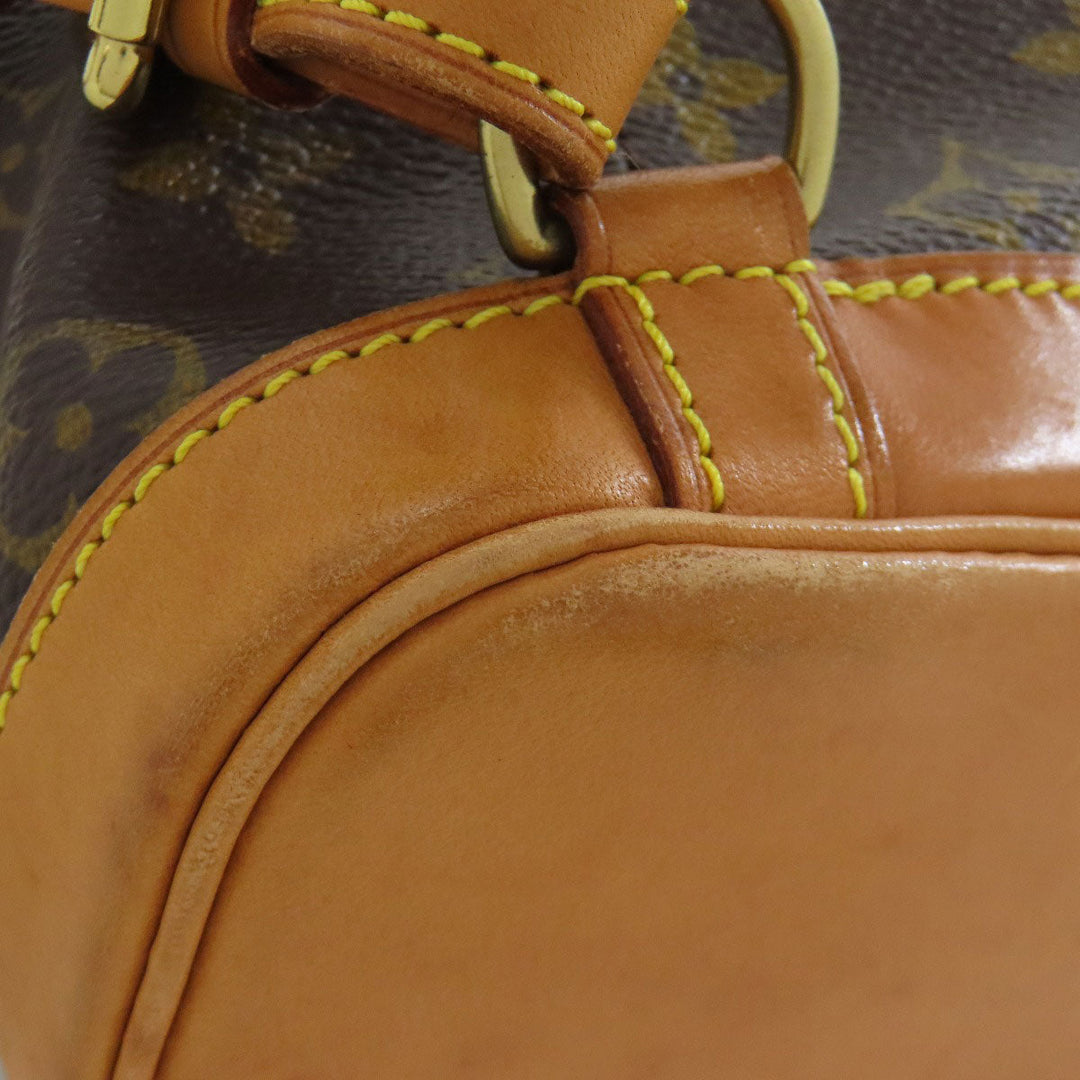 LOUIS VUITTON Backpack M51137 Monogram canvas Brown Mini Montsouris Women Used Authentic