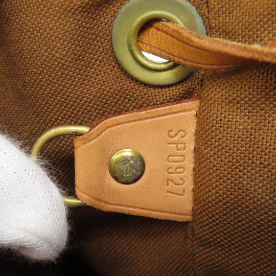 LOUIS VUITTON Backpack M51137 Monogram canvas Brown Mini Montsouris Women Used Authentic