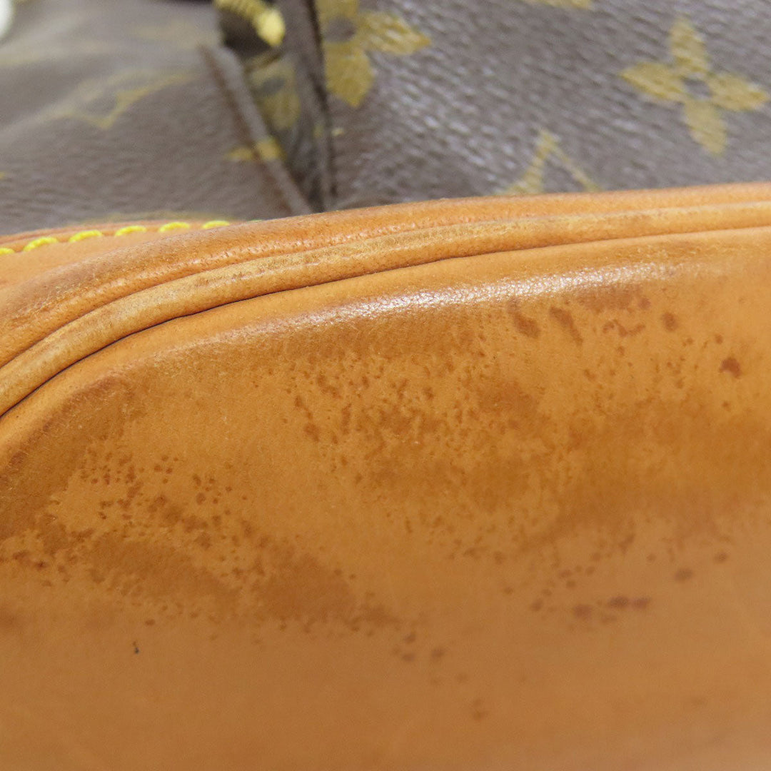 LOUIS VUITTON Backpack M51137 Monogram canvas Brown Mini Montsouris Women Used Authentic
