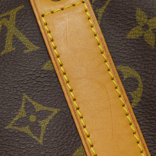 LOUIS VUITTON Boston Duffel bag M41416 Monogram canvas Brown Keepall 50 Women Used Authentic