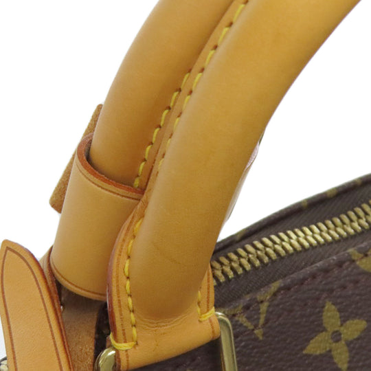 LOUIS VUITTON Boston Duffel bag M41416 Monogram canvas Brown Keepall 50 Women Used Authentic