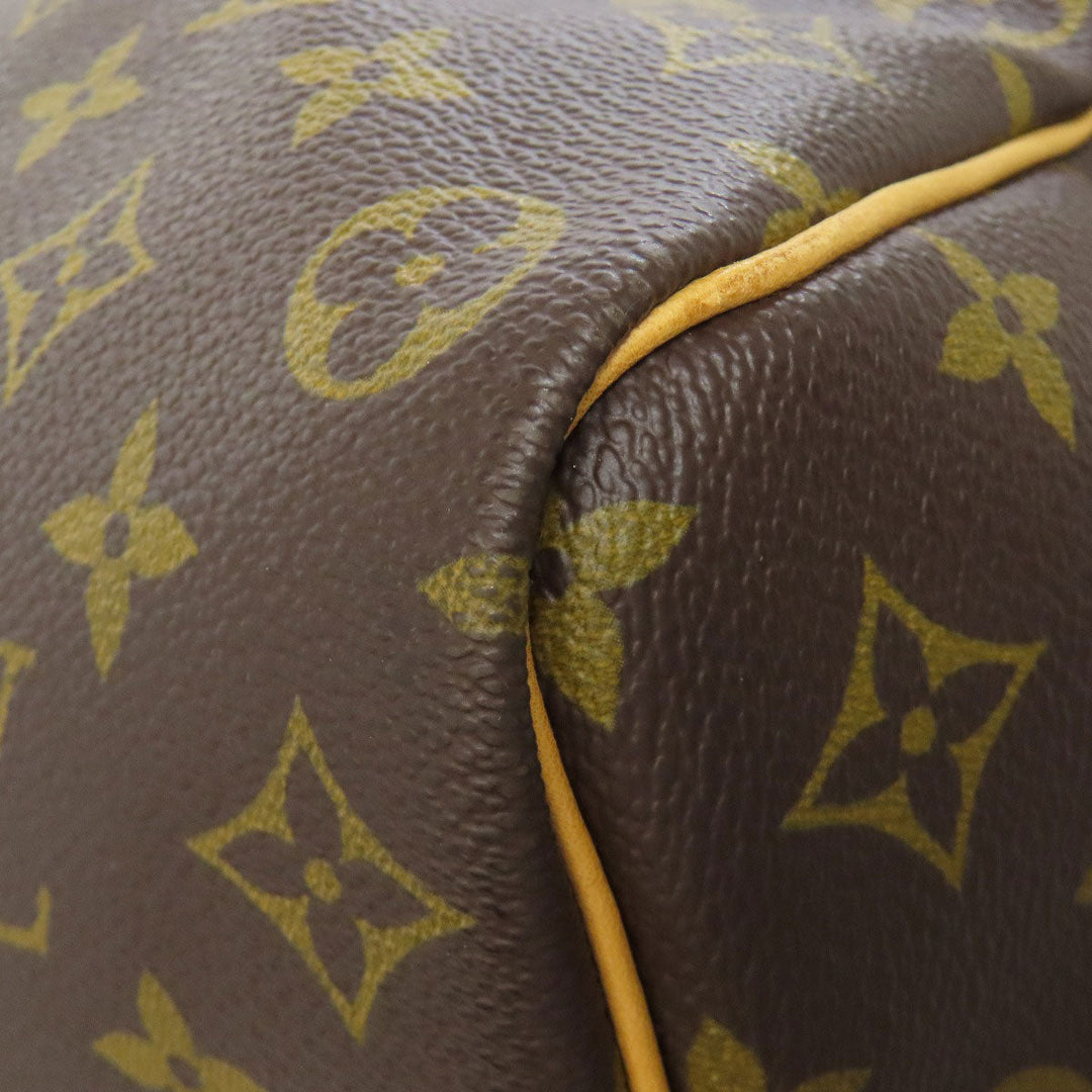 LOUIS VUITTON Boston Duffel bag M41416 Monogram canvas Brown Keepall 50 Women Used Authentic